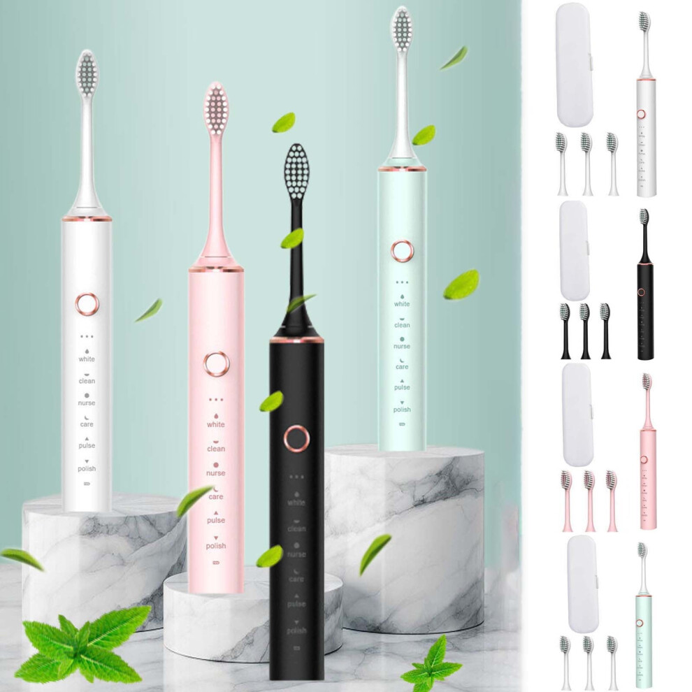 Viflosae Electric Toothbrush with 4 Brush Heads