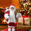 Weihnachtsmann-Figur, stehend, Dekoration, 30 cm 6