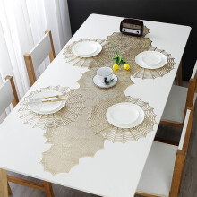Conjunto de bandeira de mesa e jogo americano de Halloween (5 peças)