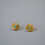 Turquoise devil's eye stud earrings in 925 silver 5