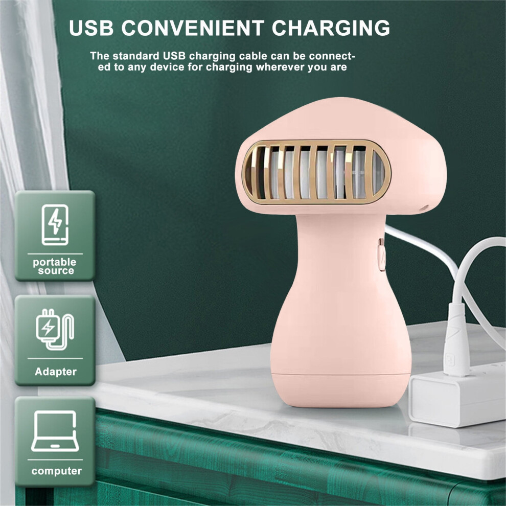 Aurigate Mini Portable Fan Usb Rechargeable 500Mah 969218167267