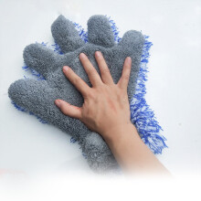 YANHAIGONG Mikrofiber Biltvättvante, Repfri Platinum Dubbelsidig För Bil- & Hemrengöring