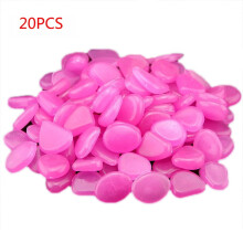 Galets phosphorescents Winysin20 pour allée de jardin, aquarium, Saint-Valentin