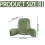 Memory Foam Backrest Cushion for Chairs Sofas Beds Lumbar 3