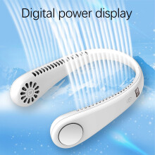 RnemiTe-amo nabídky! Chladicí ventilátor USB silikonový bezlistý ventilátor tichý sportovní přenosný elektrický ventilátor, závěsný
