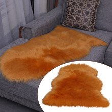 Tapis peluche uni Winysin, idéal pour le bureau, la maison ou la chambre à coucher. Doux, moelleux et résistant.