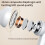 Jacenvly C5 True Wireless Bluetooth Earphones Noise 5