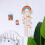 Haarspangenhalter, Boho-Clip-Organizer, Regenbogen-Aufhänger 5