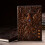 Leather Writing Journal A5 Embossed Phoenix 100 Lined Pages 3