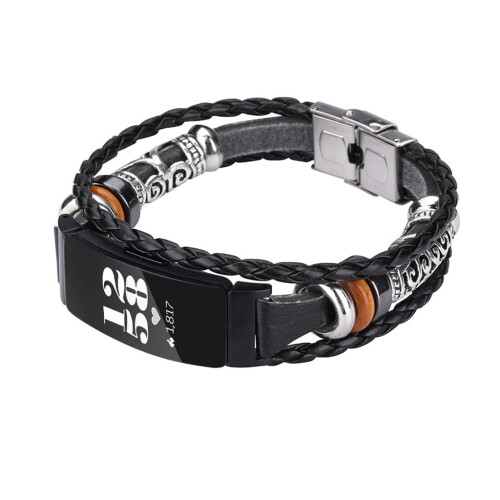 Viflosae leather beading bracelet strap replacement 1 piece 1