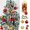 Red Christmas Ball Ornaments Foam 12pcs 1