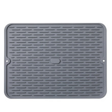 Silicone Dish Drying Mat Heat-Resistant 12 x 16 Inch