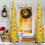 Gold Artificial Christmas Tree 5FT with 50 LED Lights 4