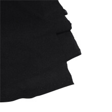 4X Speaker Grill Cloth Stereo Gille Fabric Speaker Radio Mesh Cloth 1.7Mx0.5M Black
