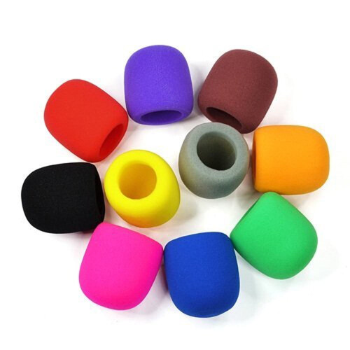 Viflosae handheld stage microphone windscreen foam 10 pcs 1