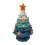 Ceramic Christmas Tree with LED Lights Blue 3