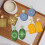 Boho polymer clay texture sheet 5.5x5.5 inch silicone mat 4