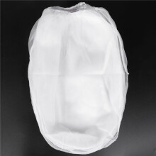 120 Pack Strainer Bag, 5 Gallon Paint Strainer with Elastic Top Opening White Fine Mesh Filters Bag for Paint Gardening