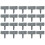 Garden Border Edging Grey Stone Effect 20 pcs 2