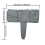 Garden Border Edging Grey Stone Effect 20 pcs 3