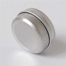 PACK of 250 - 15Ml Aluminium Tin Large Make Candle Pots Capacity Empty Cosmetic/Candle/Spice Pots/Hair Product