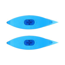 Blue tatting shuttles set for DIY lace making 2 pcs