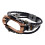 Viflosae Mi 6 replacement leather-beaded bracelet strap 2