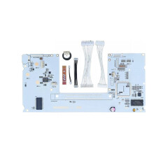 Pour Game Gear GG : Effet Lumineux RGB. Remplace la Carte Mère Monopuce Soudée SMT (Blanche)
