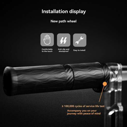 FT410X E-Bicycle Throttle Handle 3 Pin Connector for Ebikes and Motorcycles E-Bike Accelerator Accessory SM Plug