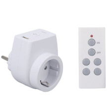 Wireless Remote Control Outlet for Lights and Appliances 1 Remote + 1 Outlet Small Appliance EU Plug