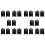 20Pcs QP2-4.7 Start Relay Refrigerator PTC Ohm 1 Pin 1