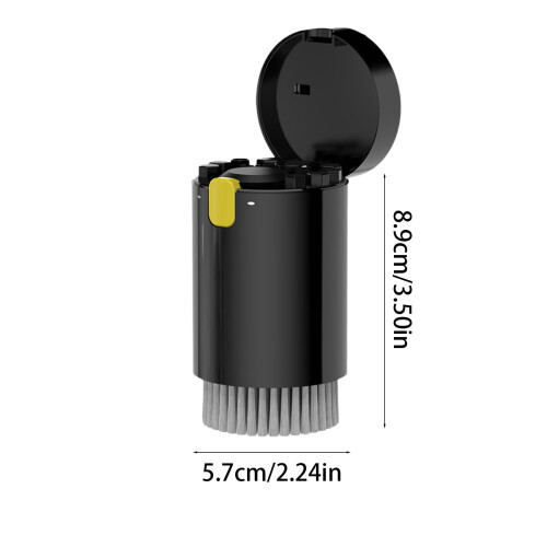 Portable Electronics Cleaning Kit with Vacuum Brushes and 2