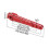 Alumínio 1,5 Polegadas 1,75 Polegadas 2,0 Polegadas 25T Braço de Direção Estendido Servo Horn M3 3 Furos para Carro RC SCX10 RC Toy Parts Vermelho 5