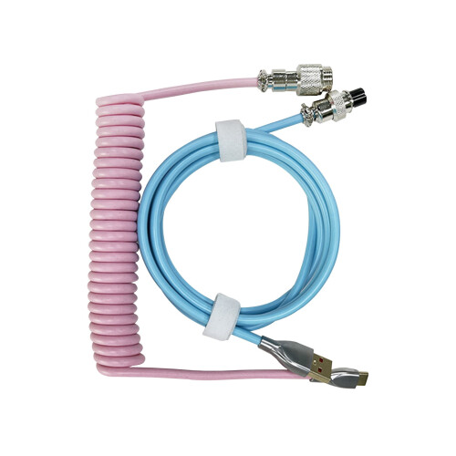 Viflosae USB-C Cable 1.5m Double-Sleeved Detachable Metal 1