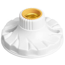 Douille de Plafond E27 250 V, Culot pour Ampoule, Idéale pour les Projets de Bricolage