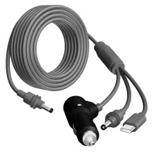 For Starlink  3 in 1  Power Cable Car Charger,  Cable and Type-C to  Adapter Waterproof Cord Cigarette Lighter
