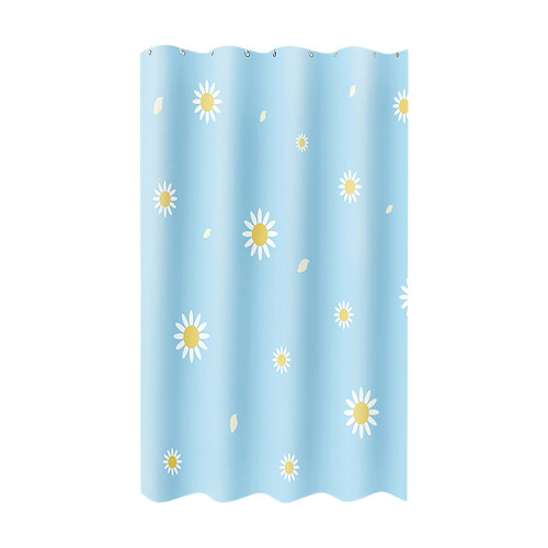 Scceatti Doublure de douche rustique bohème 180 x 119 cm en polyester 1