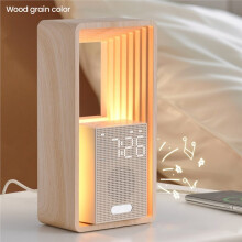 Sonnenaufgangswecker mit Weckfunktion, USB-Anschluss, 9 Schlafhilfen, Dimmbarem Display, Automatischem Timer, Ideales Nachtlicht für Tiefschläfer