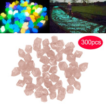 Glow-in-the-Dark Garden Pebbles Decoration 300 pcs