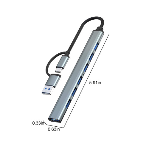 USB 3.0 Hub 7-Port Docking Station with High-Speed Charging 2