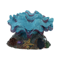 Aquarium Scallops Decor Sea Shell Ornament 1pc