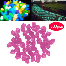 Glow-in-the-Dark Garden Pebbles Decoration 300 pcs