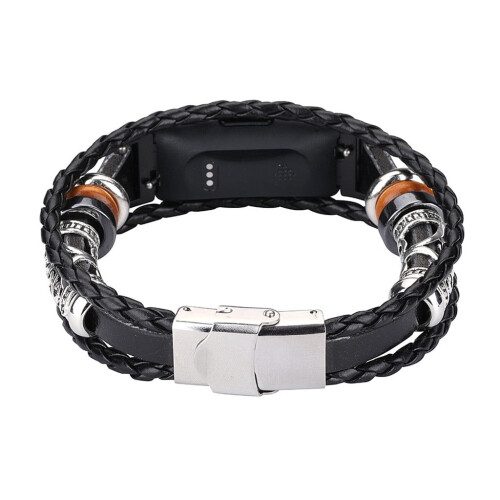 Viflosae leather beading bracelet strap replacement 1 piece