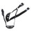 Hockey Helmet Chin Strap Detachable Plastic 2 Pcs 1