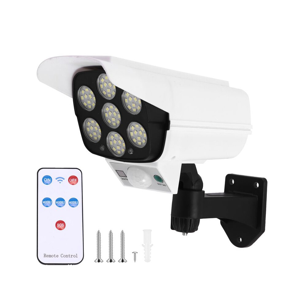 Solar Simulation Monitoring Light Simulation Security Fake Camera Human Body Sensor Light Outdoor Home Garden Wall Light 6032212940489