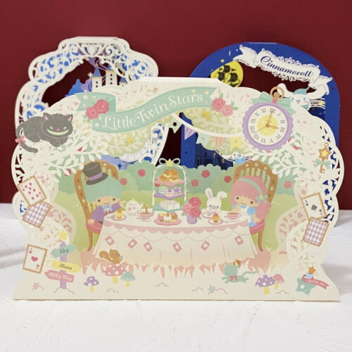 Sanrio pop-up card with Hello Kitty and friends 1