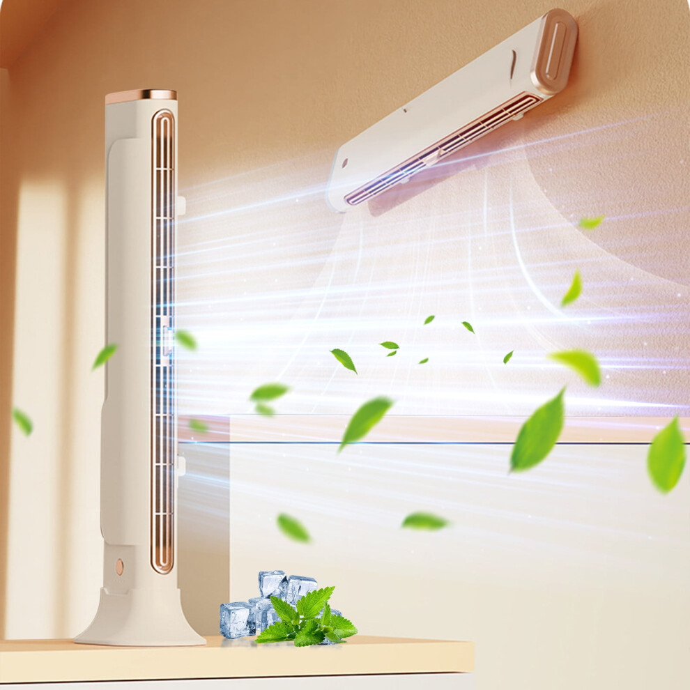 Viflosae Bladeless Desktop Fan Wall-Mountable 30Cm 901175846755