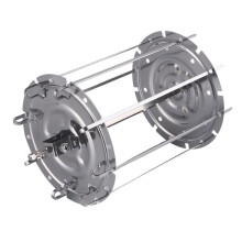 Lot de 8 Brochettes à Rôtir en Acier Inoxydable pour Friteuse à Air Chaud - Cuisson Uniforme pour Viande, Légumes et Fruits