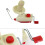 Hand-operated wool winder holder for yarn winding 1