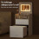 ALFORDSON Coiffeuse Maquillage Miroir Vanité Éclairage LED Chambre à Coucher 7
